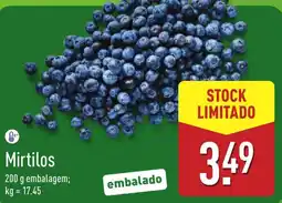 ALDI Mirtilos promoção