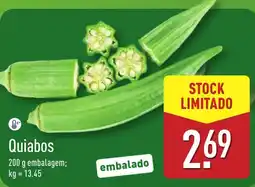 ALDI Quiabos promoção
