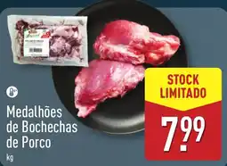 ALDI Medalhões de Bochechas de Porco promoção