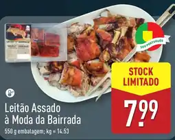 ALDI Leitão Assado à Moda da Bairrada promoção