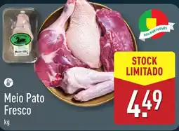 ALDI Meio Pato Fresco promoção