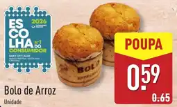 ALDI Bolo de Arroz promoção