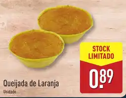 ALDI Queijada de Laranja promoção
