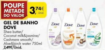 Gel de Banho Dove 750ml