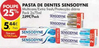 Pasta de Dentes Sensodyne 2 x 75ml