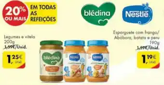 Pingo Doce Refeiçãoes Legumes e Vitela 200g promoção