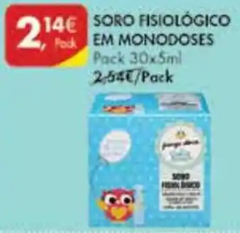 Soro Fisiológico em Monodoses 30 x 5ml