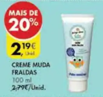 Pingo Doce Creme Muda Fraldas 100ml promoção