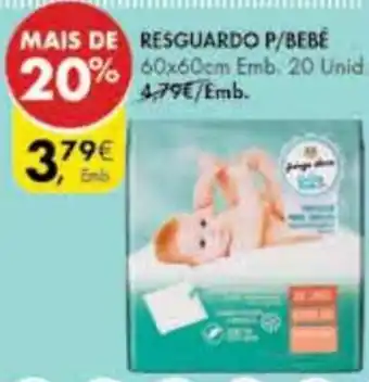Pingo Doce Resguardo P/Bebé promoção