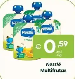 Roque Supermercados Nestlé Multifrutas promoção