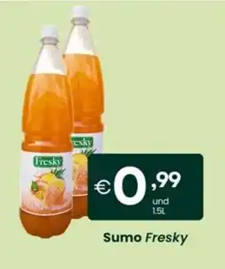 Roque Supermercados Sumo Fresky promoção