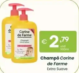 Roque Supermercados Champô Corine de Farme Extra Suave promoção