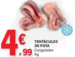 E.Leclerc Tentáculos de pota congelados promoção