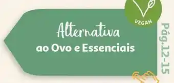 Alternativa ao ovo e essenciais