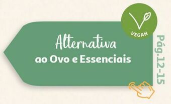 Alternativa ao ovo e essenciais