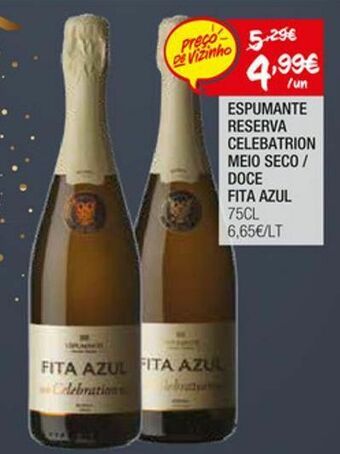 Espumante fita azul