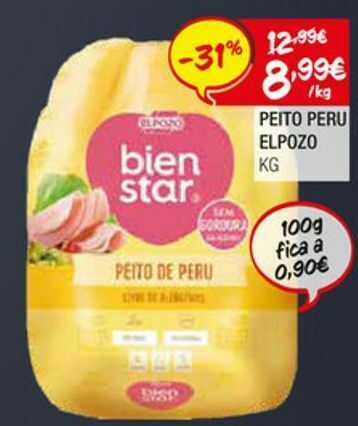 Spar Presunto de peru elpozo promoção