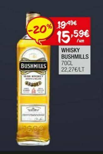 Uísque bushmills