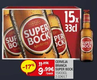 Spar Cerveja super bock promoção