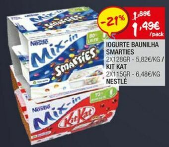Iogurte nestlé