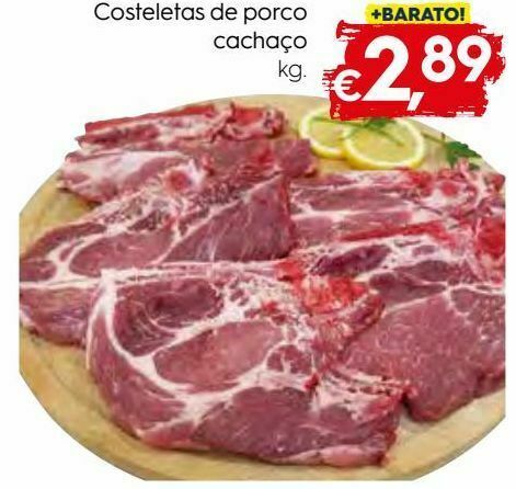 Bolama Costeleta suína promoção