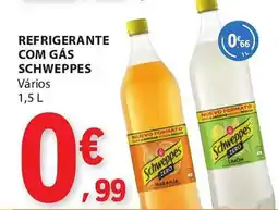 E.Leclerc Refrigerante com gás schweppes vários promoção