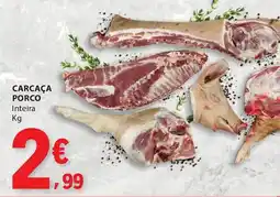 E.Leclerc Carcaça porco inteira promoção