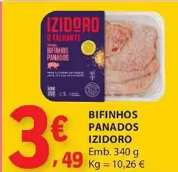 E.Leclerc Bifinhos panados izidoro promoção