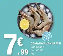 E.Leclerc Camarão vannamei promoção
