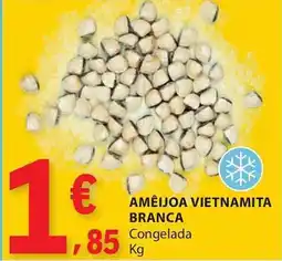 E.Leclerc Amêijoa vietnamita branca congelada promoção