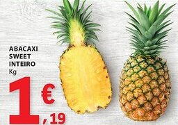 E.Leclerc Abacaxi sweet inteiro promoção