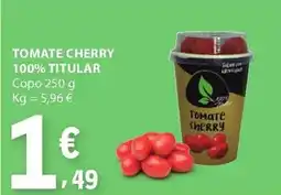 E.Leclerc Tomate cherry 100% titular copo promoção