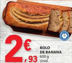 E.Leclerc Bolo de banana promoção