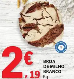 E.Leclerc Broa de milho branco promoção