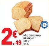 E.Leclerc Pão de forma brioche promoção