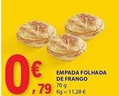 E.Leclerc Empada folhada de frango promoção