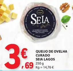 E.Leclerc Queijo de ovelha curado seia lagos promoção