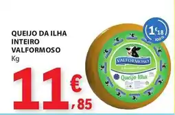 E.Leclerc Queijo da ilha inteiro valformoso promoção