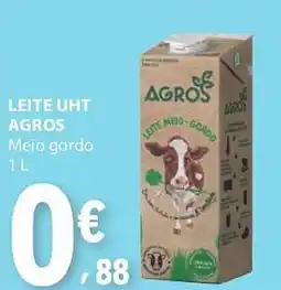 E.Leclerc Leite uht agros promoção