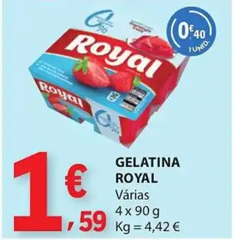 E.Leclerc Gelatina royal promoção