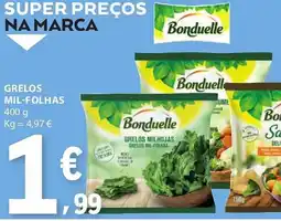 E.Leclerc Grelos mil-folhas bonduelle promoção