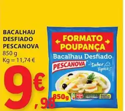 E.Leclerc Bacalhau desfiado pescanova promoção