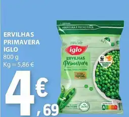 E.Leclerc Ervilhas primavera iglo promoção