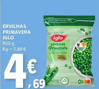 E.Leclerc Ervilhas primavera iglo promoção