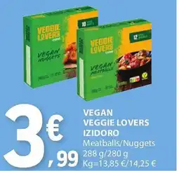 E.Leclerc Veggie lovers izidoro promoção