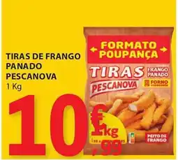 E.Leclerc Tiras de frango panado pescanova promoção