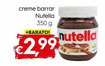 Creme de avelã nutella