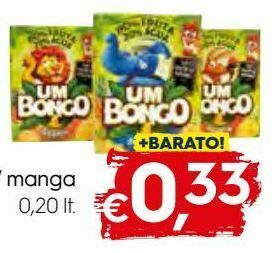 Sumo um bongo