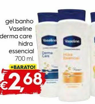 Gel de banho vaseline