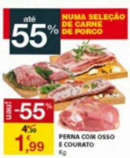 E.Leclerc Carne suína promoção
